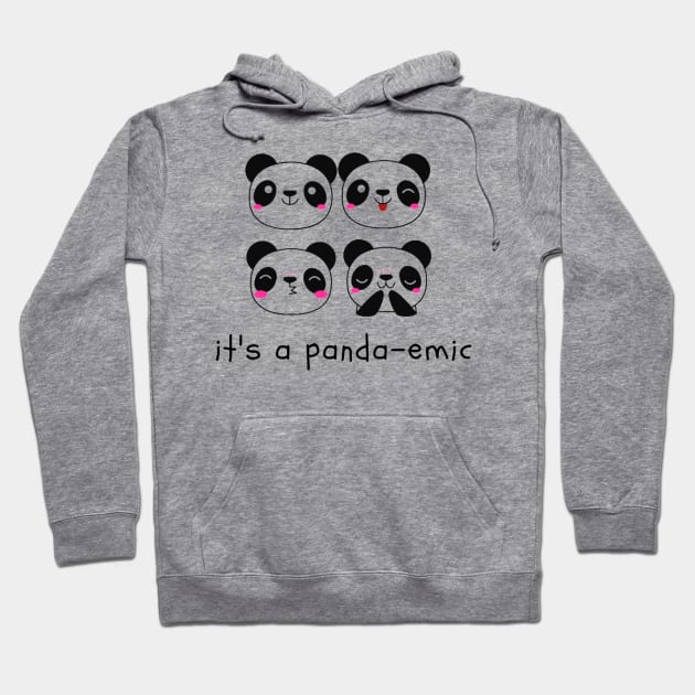 It's a Panda-emic Horde Hoodie by NoColorDesigns